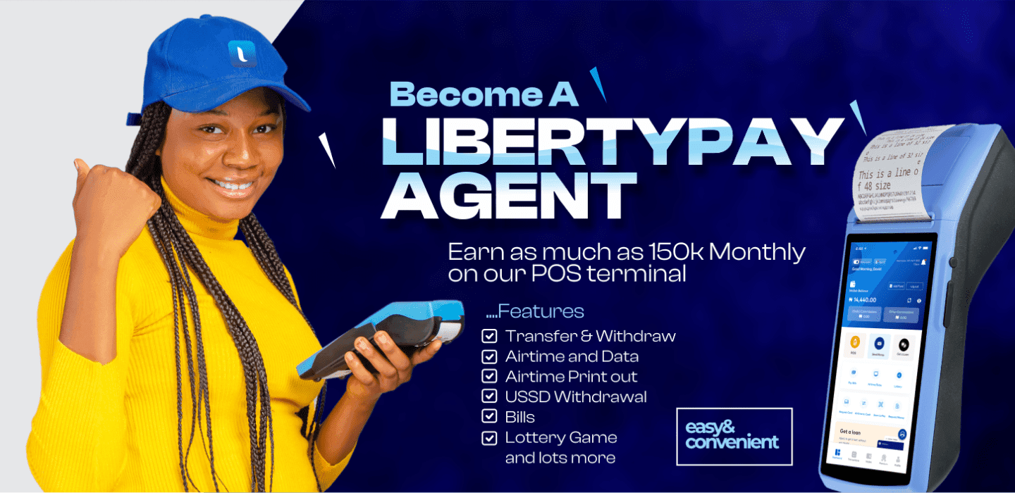 banner to become libertypay agent