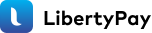 liberty pay logo with black text